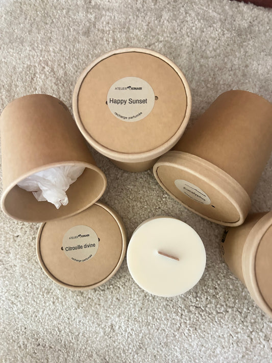 Recharge pour bougie DUO - collection printemps