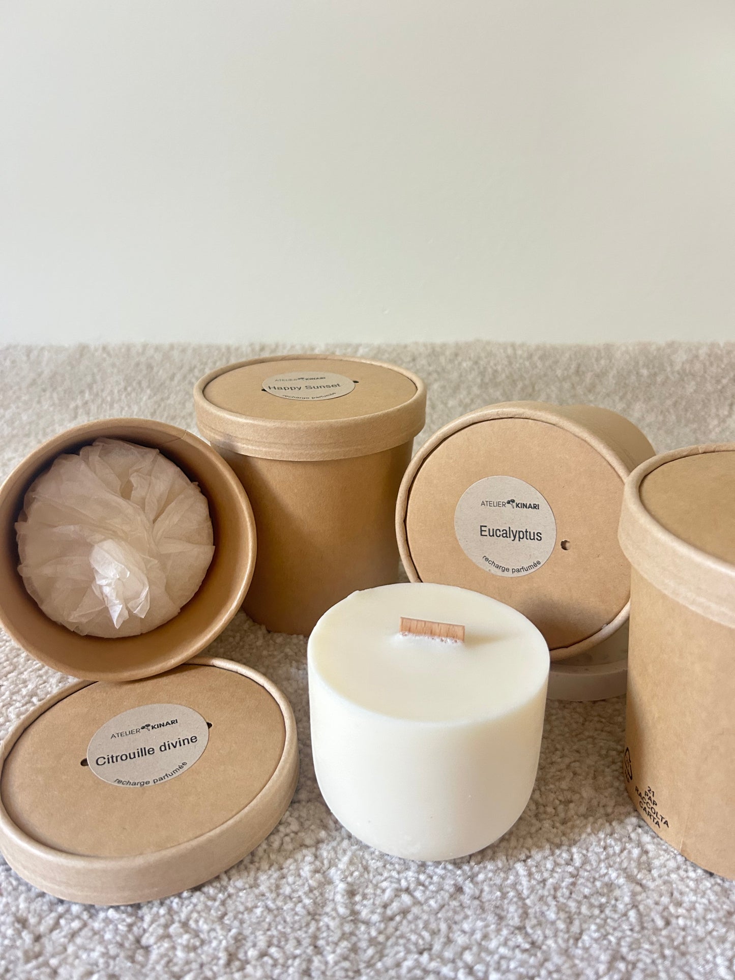 Recharge pour bougie DUO - collection printemps