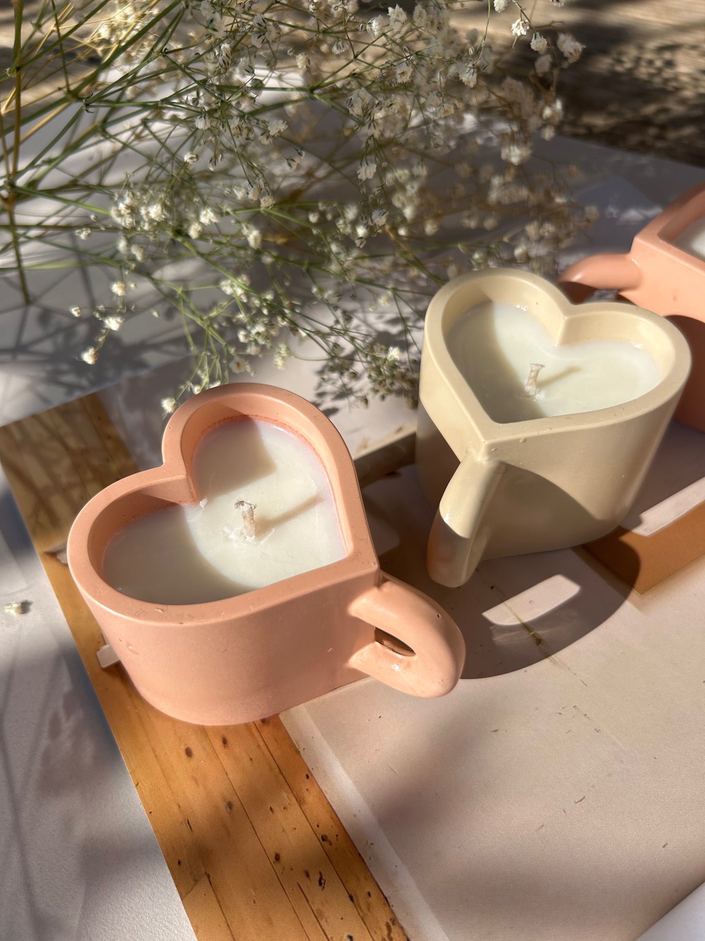 Bougie Tasse Coeur