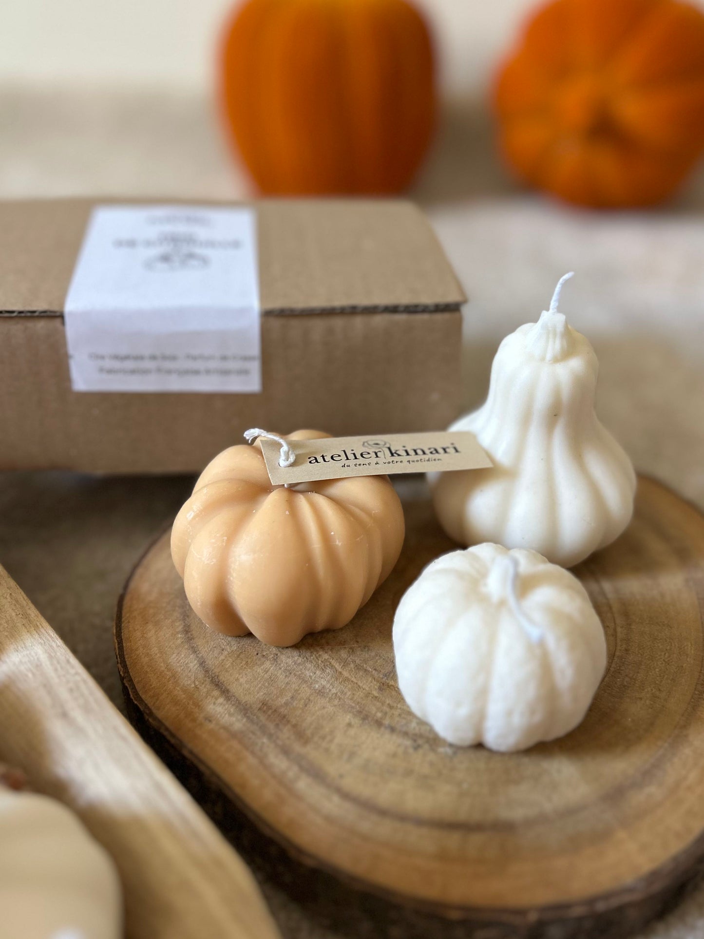 Coffret TRIO de citrouilles